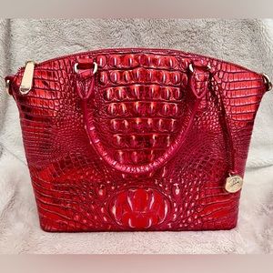 Brahmin duxbury satchel red dragon Melbourne